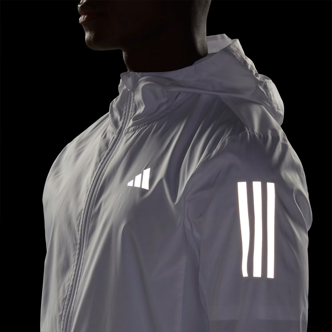 Adidas Own The Run Men's Running Jacket - White
