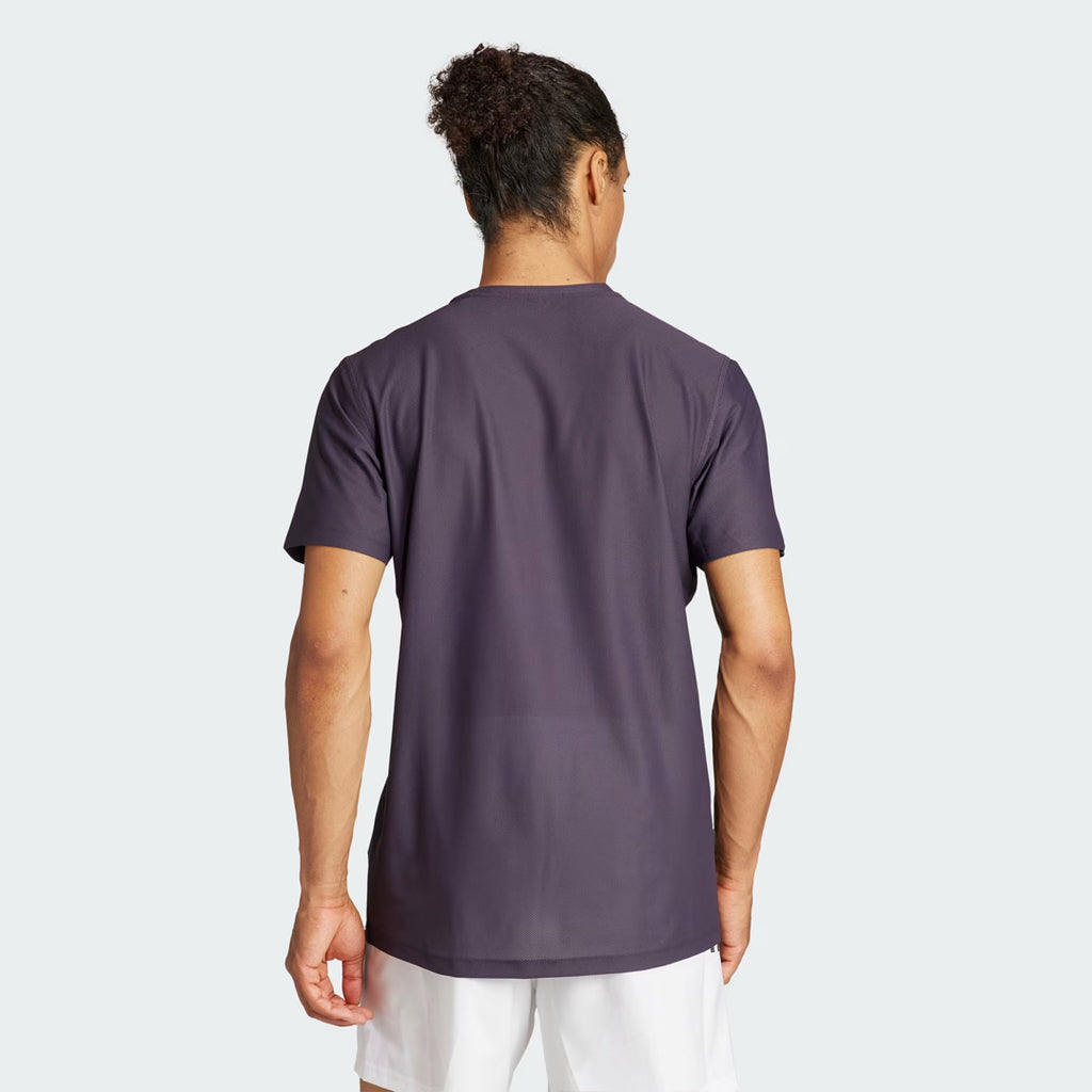 Adidas Own the Run Tee Men's Running T-Shirt - Aurora Black