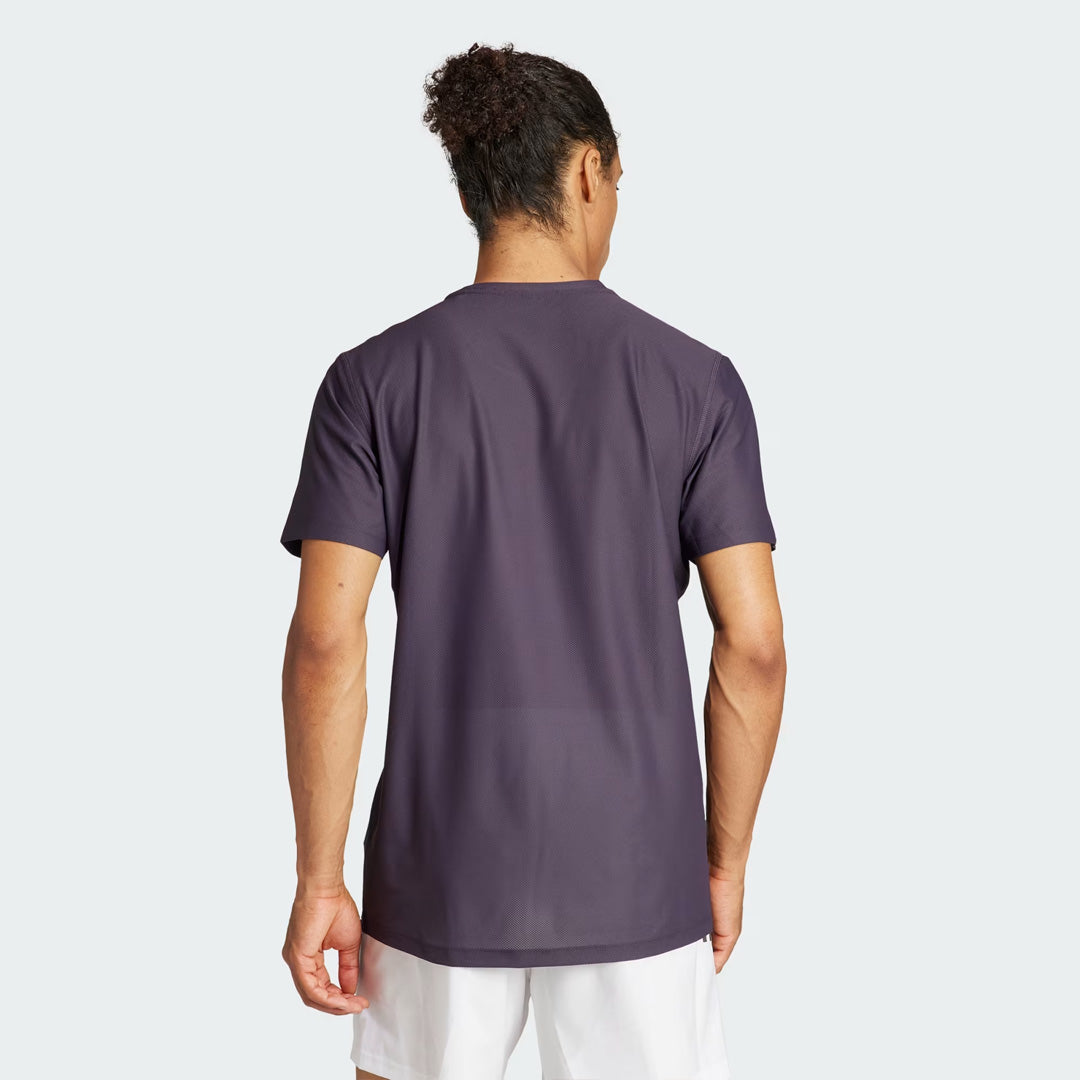 Adidas Own the Run Tee Men's Running T-Shirt - Aurora Black