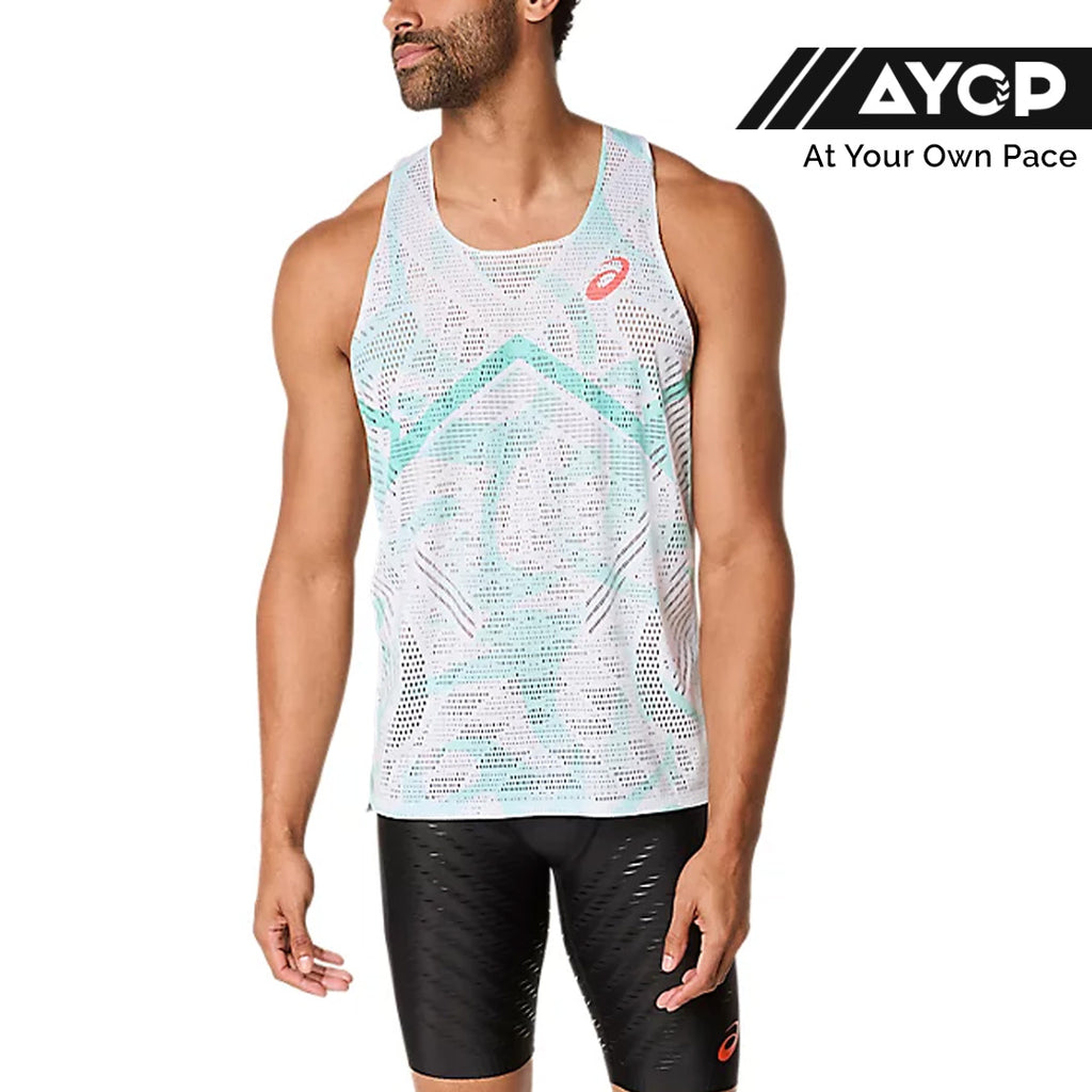 Asics Metaspeed Men's Racing Singlet - Soothing Sea