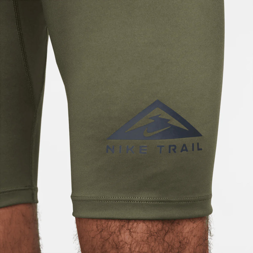 Nike Trail Dri-FIT Lava Loops 1/2-Length Men's Running Leggings - Olive