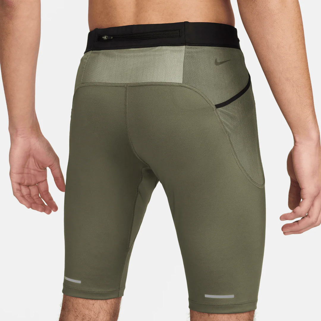 Nike Trail Dri-FIT Lava Loops 1/2-Length Men's Running Leggings - Olive