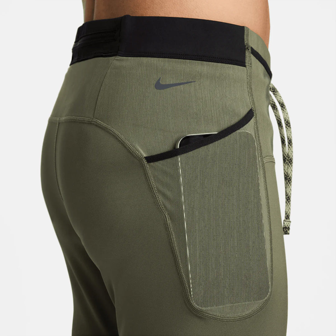 Nike Trail Dri-FIT Lava Loops 1/2-Length Men's Running Leggings - Olive