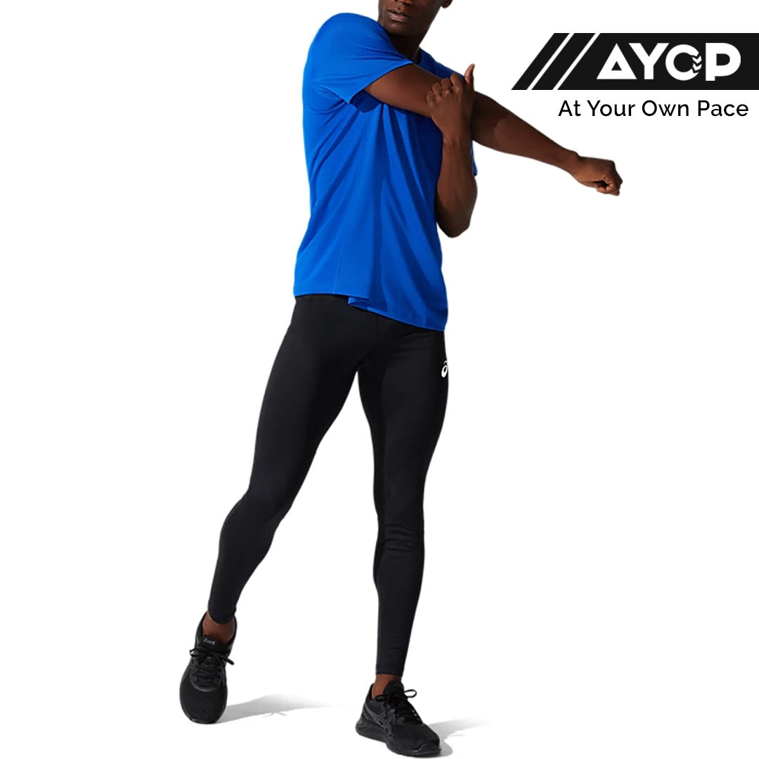 Asics Silver Tights Men's Running Tights - Performance Black