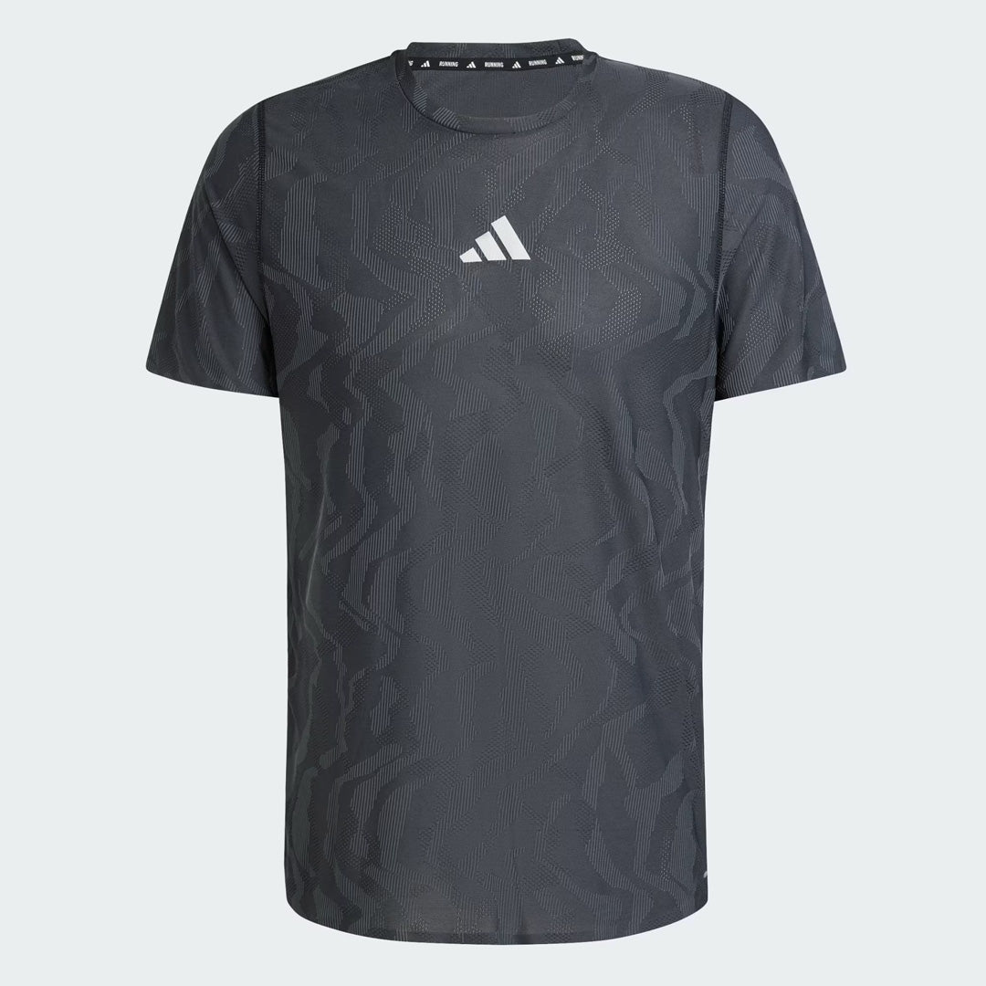 Adidas Ultimate Running Engineered CLIMACOOL+ Men's Running T-Shirt - Black