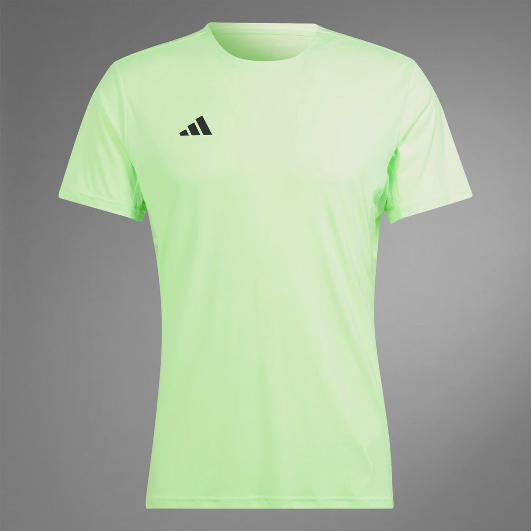 Adidas Adizero Essentials Men's Running T-Shirt - Green Spark