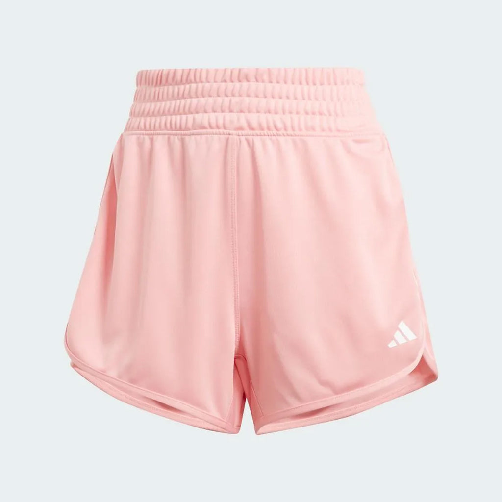 Adidas Training Pacer Essential Knit High-Rise Women's Training Shorts - Semi Pink Spark