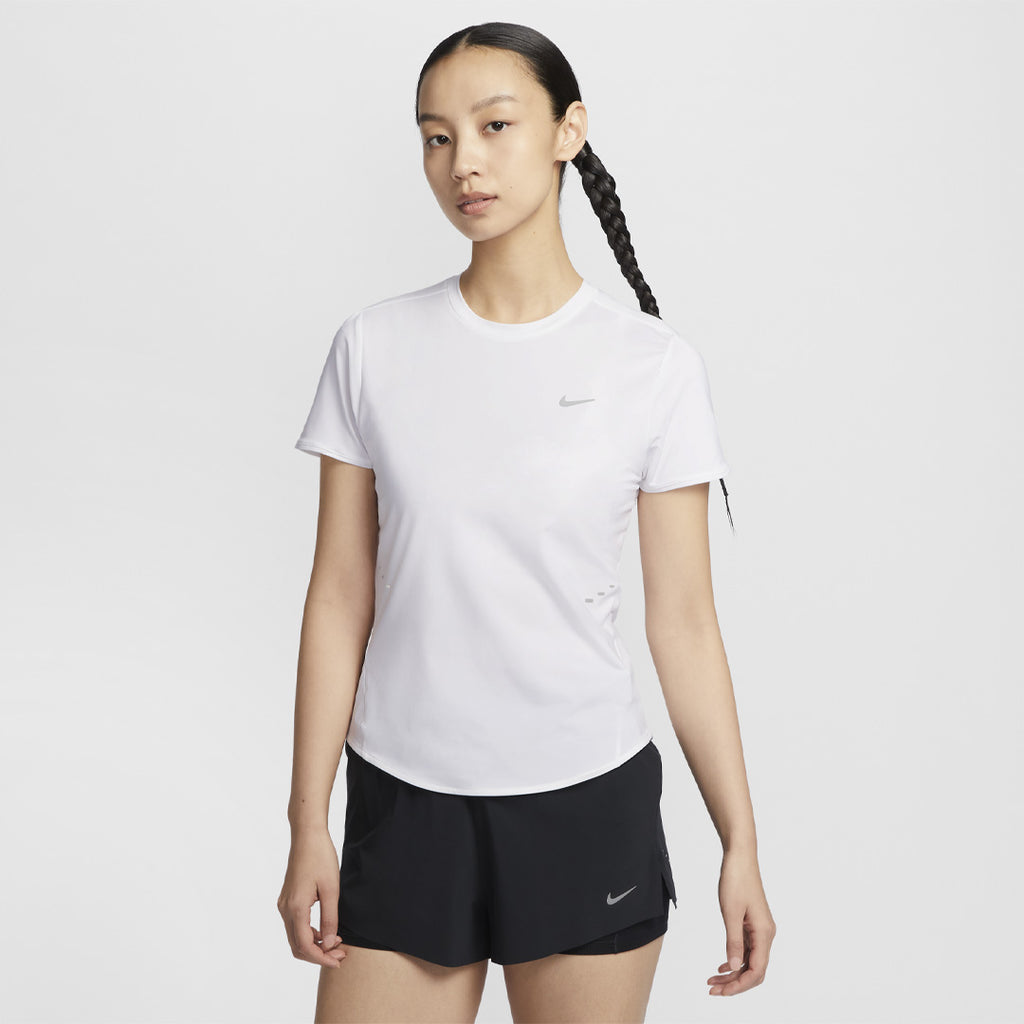 Nike Dri-FIT Swift Short Sleeve Women's Running T-Shirt - White