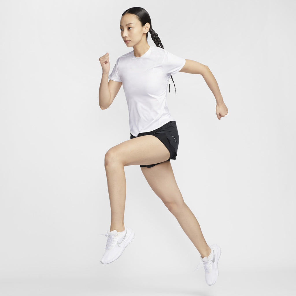 Nike Dri-FIT Swift Short Sleeve Women's Running T-Shirt - White