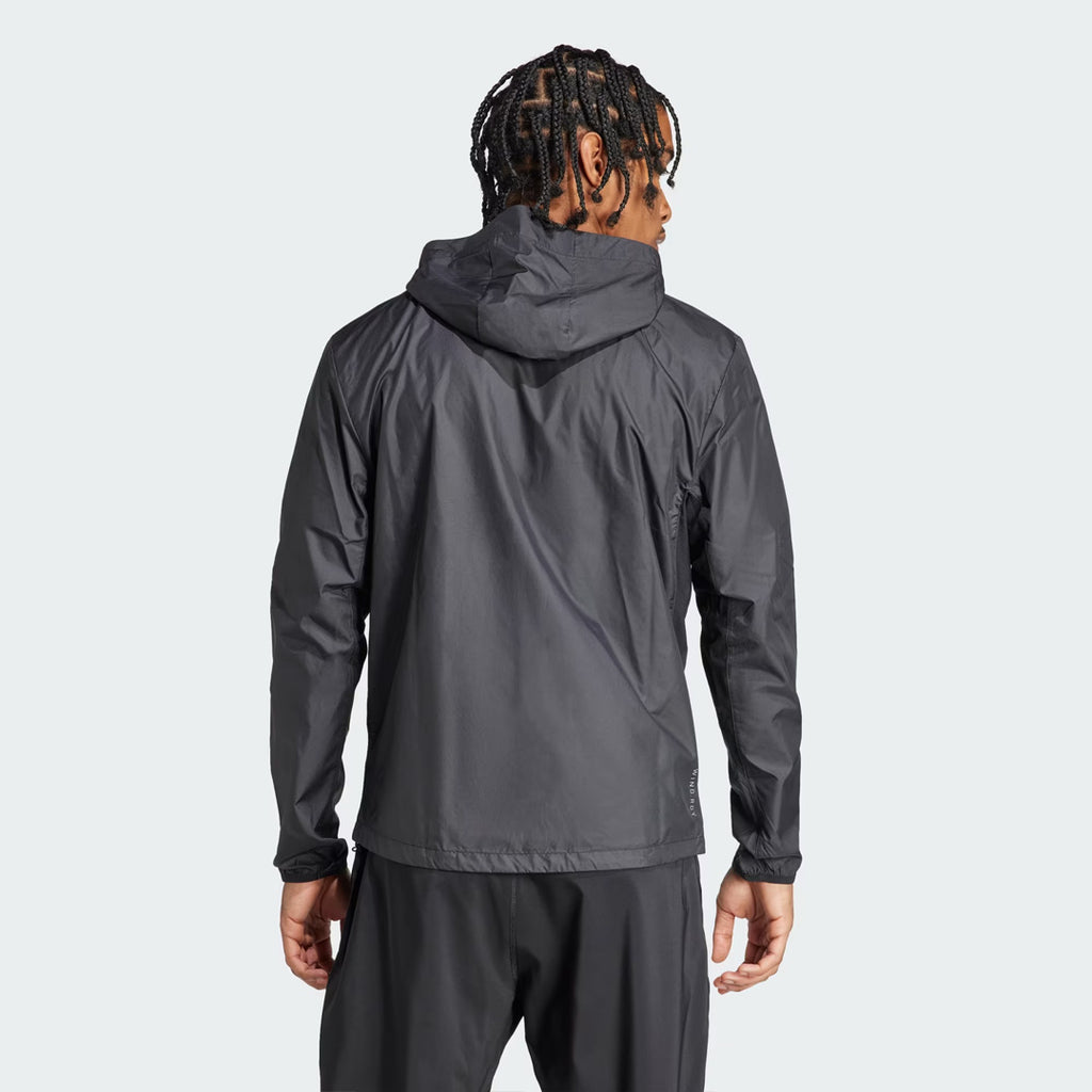 Adidas Own The Run Men's Running Jacket - Black
