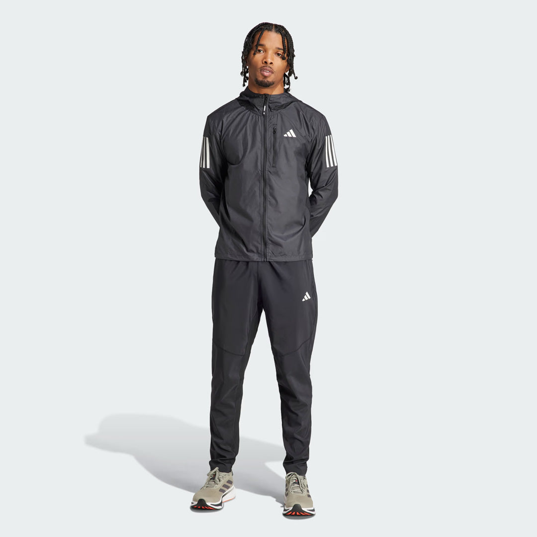 Adidas Own The Run Men's Running Jacket - Black