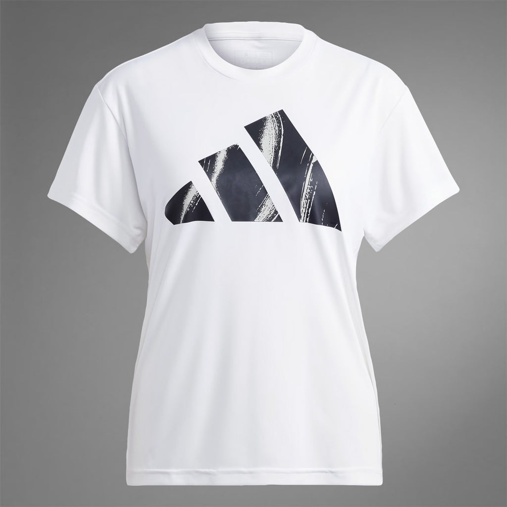 Adidas Run It Brand Love Tee Women's Running T-Shirt - White