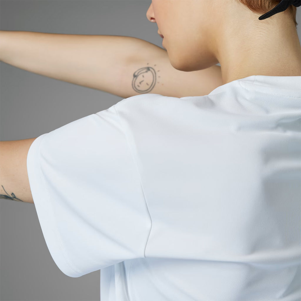 Adidas Run It Brand Love Tee Women's Running T-Shirt - White