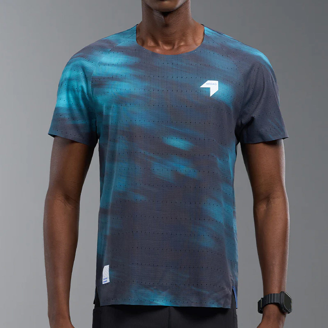 Nedao QiFlow Vortex Men's Running T-Shirt - Phantom Green