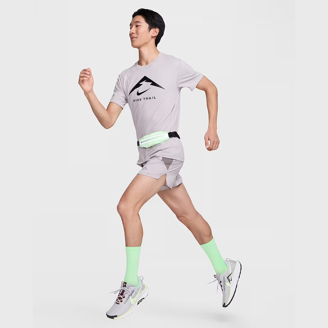 Nike Dri-FIT Trail 6-inch Brief-Lined Men's Running Shorts - College Grey