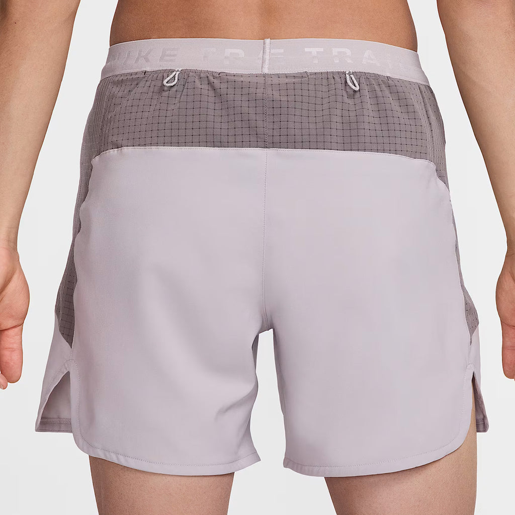 Nike Dri-FIT Trail 6-inch Brief-Lined Men's Running Shorts - College Grey