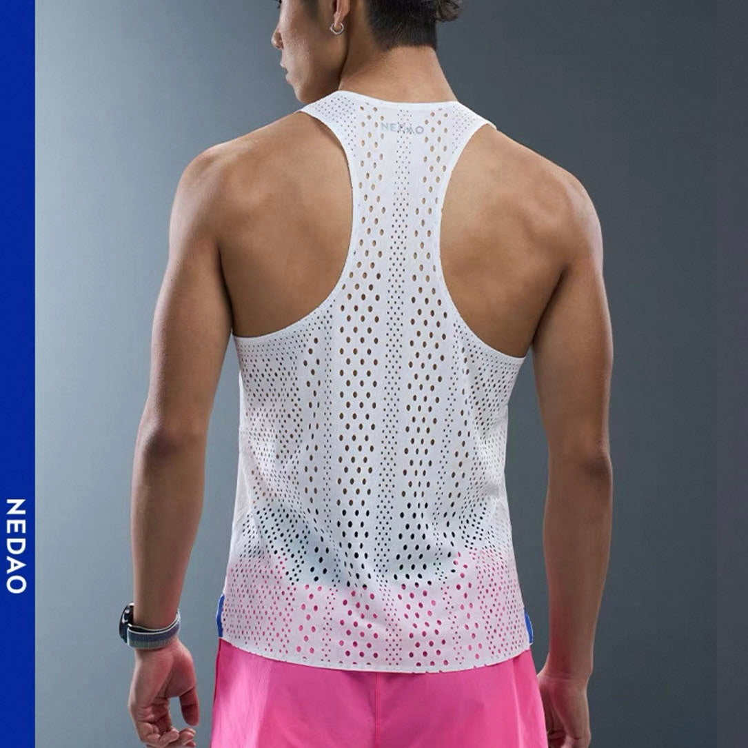 Nedao QiFlow V4.0 Men’s Racing Singlet - Pink