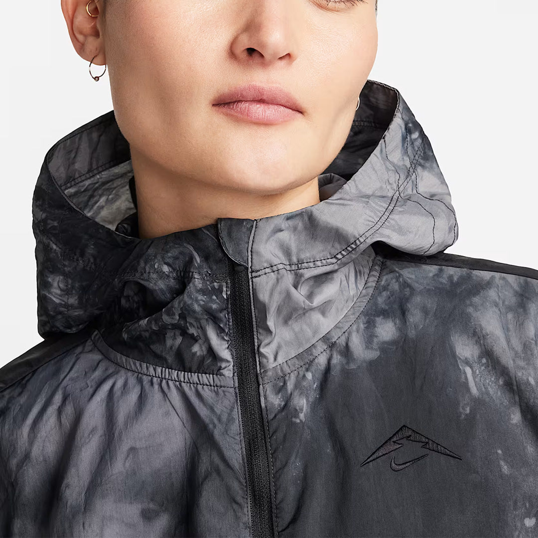 Nike Trail Repel Women's Running Jacket- Black Marble