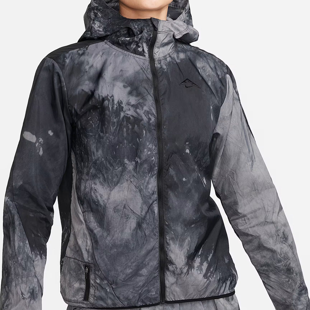 Nike Trail Repel Women's Running Jacket- Black Marble