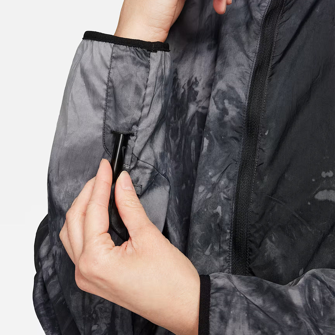 Nike Trail Repel Women's Running Jacket- Black Marble