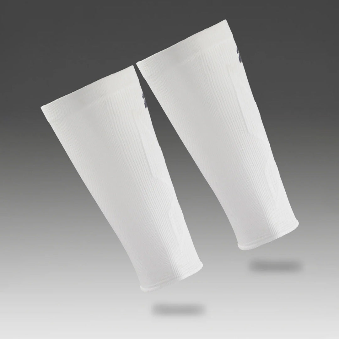 2XU X Compression Unisex Calf Sleeves - White/White