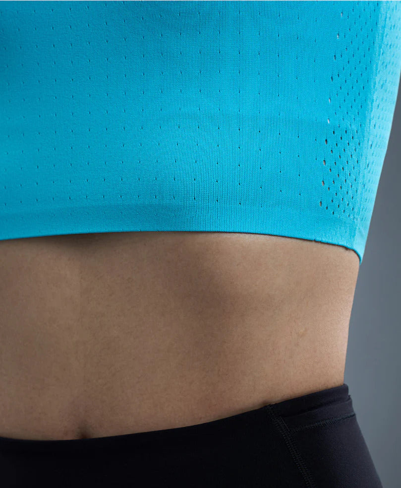 Nedao QiFlow Crop Top Women's Running Tank Top - Pink