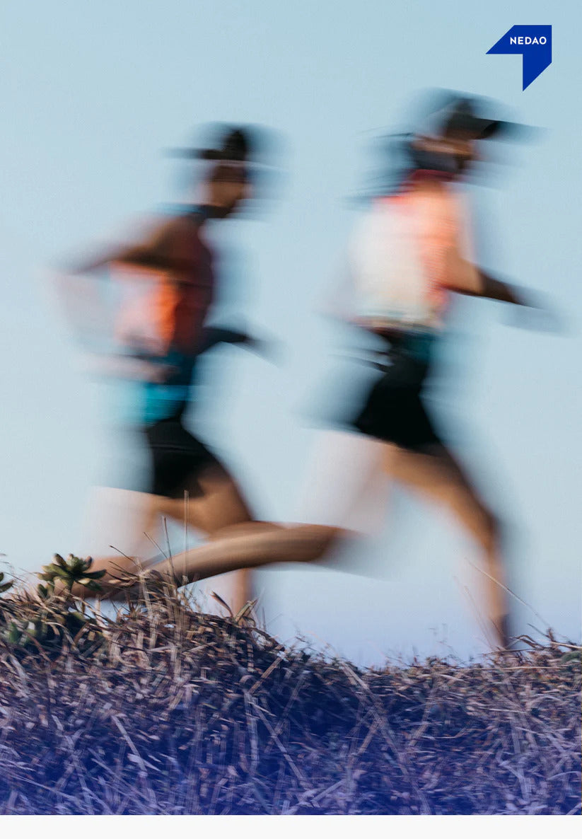 Nedao QiFlow Vortex Sleeveless Shirt Men’s Running Tank Top - Dynamic Orange