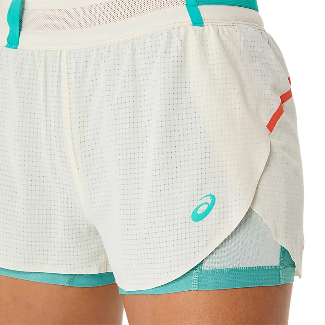 Asics Limited Series Metarun Split Women's Running Shorts - Birch