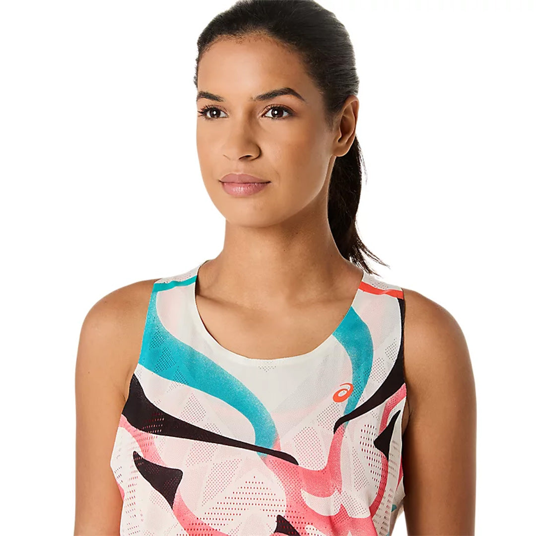 Asics Limited Series Metarun Tank Women's Running Tank Top - Birch