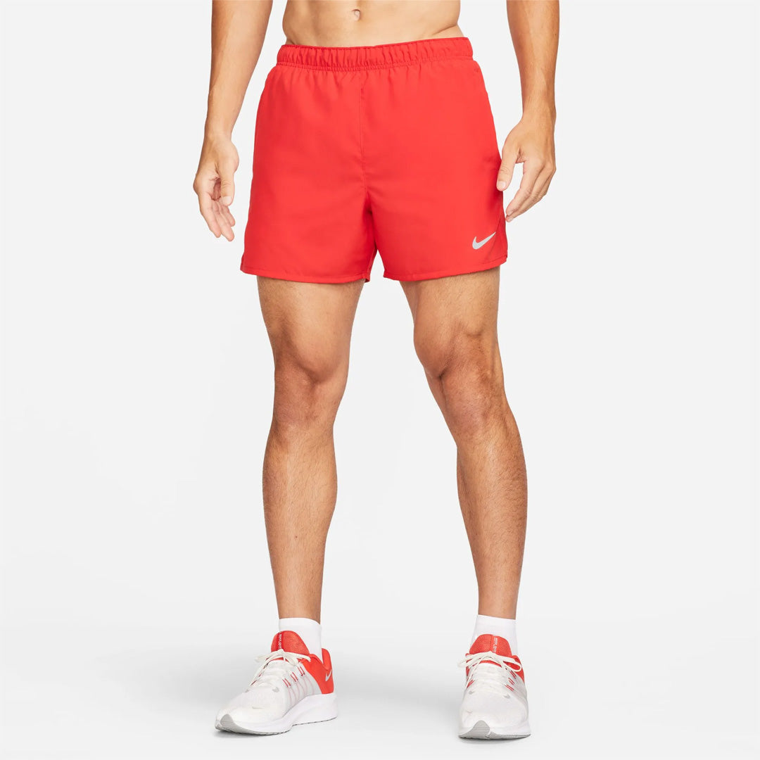 Nike Dri-FIT Challenger 5-inch Brief-Lined Versatile Men's Running Shorts - University Red