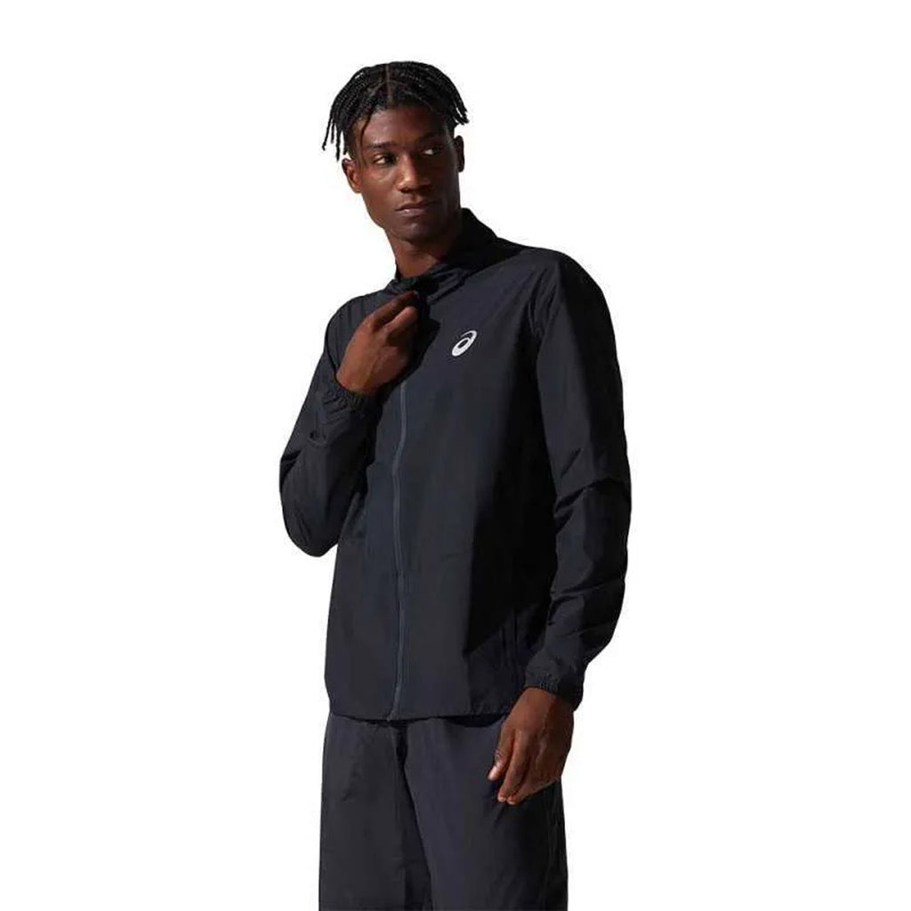 Asics Silver Jacket Men's Running Jacket - Performance Black