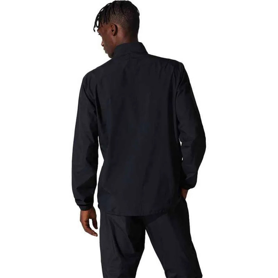 Asics Silver Jacket Men's Running Jacket - Performance Black