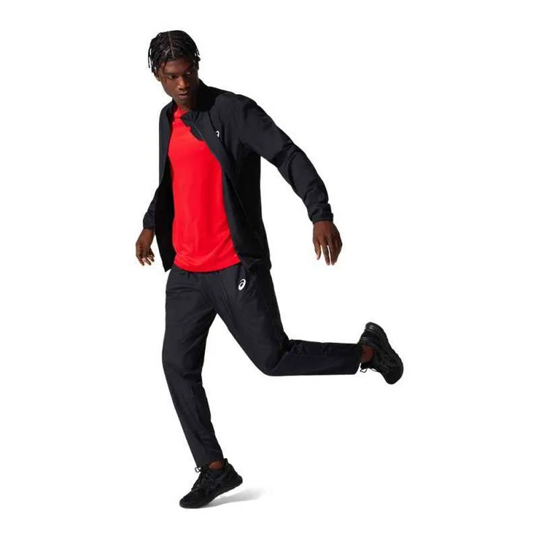 Asics Silver Jacket Men's Running Jacket - Performance Black
