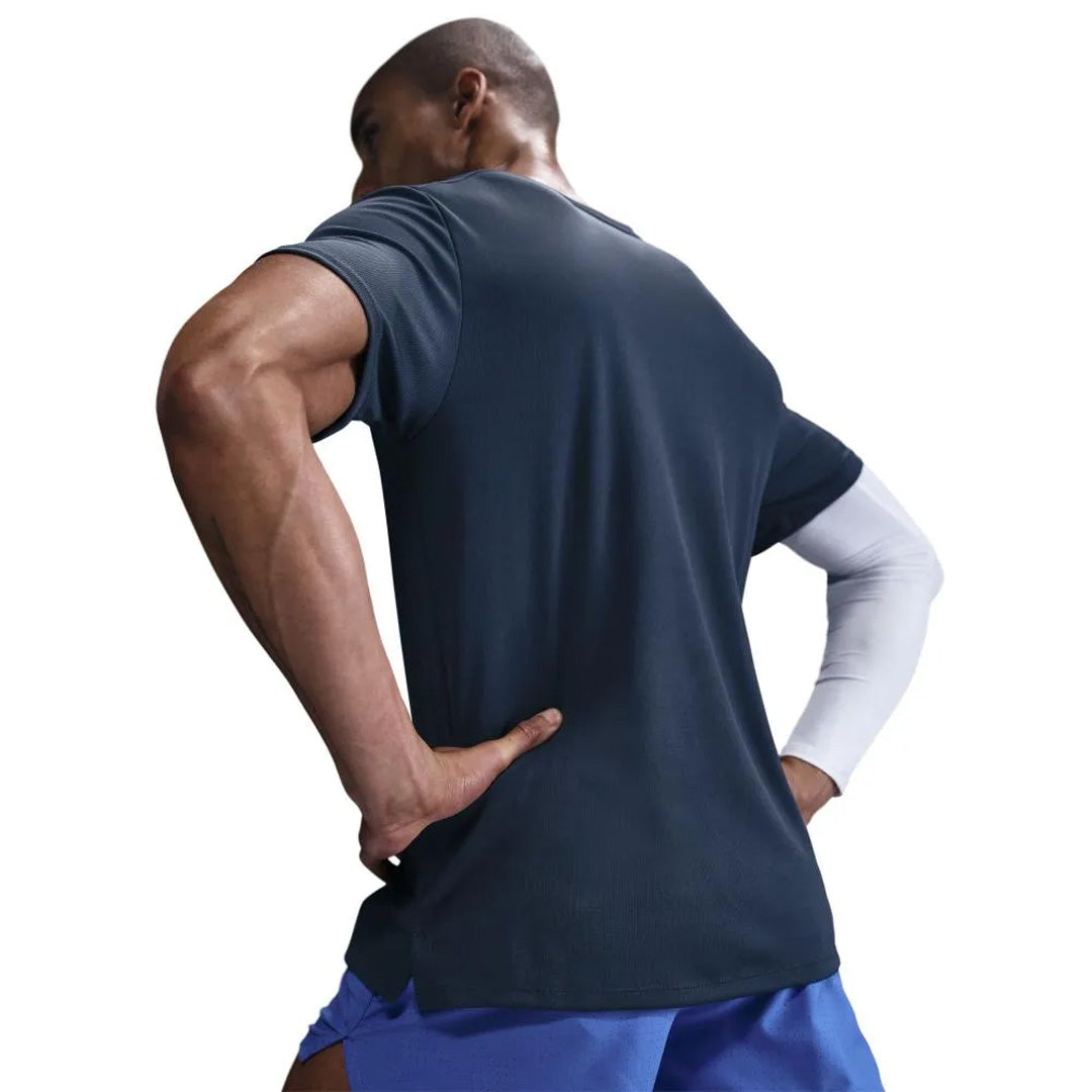 Nike Dri-FIT UV Miler Men's Running T-Shirt - Thunder Blue