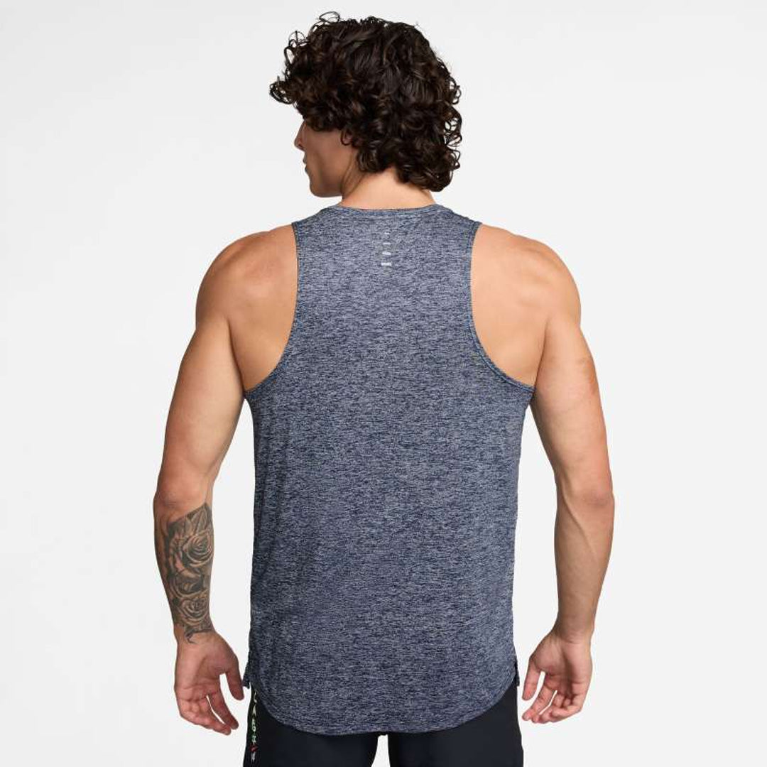 Nike Dri-FIT ADV Stride Men's Running Tank Top - Thunder Blue/Heather