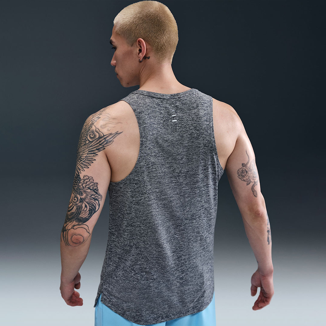 Nike Dri-FIT ADV Stride Men's Running Tank Top - Thunder Blue/Heather