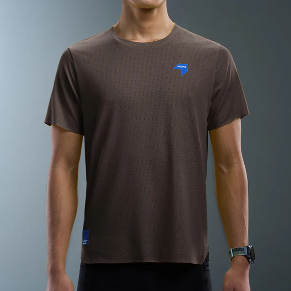 Nedao QiFlow V4.0 Men’s Running T-Shirt - Mountain Brown