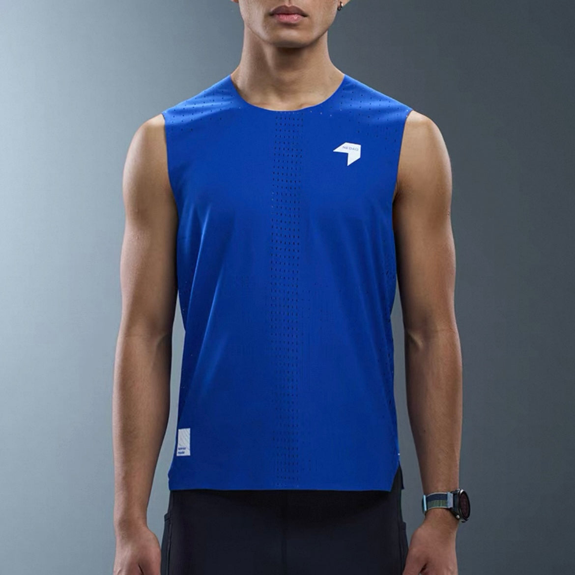 Nedao QiFlow Sleeveless V4.0 Men’s Running Tank Top - Nedao Blue