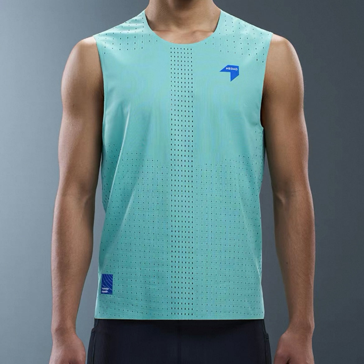 Nedao QiFlow Sleeveless V4.0 Men’s Running Tank Top - Mint Green