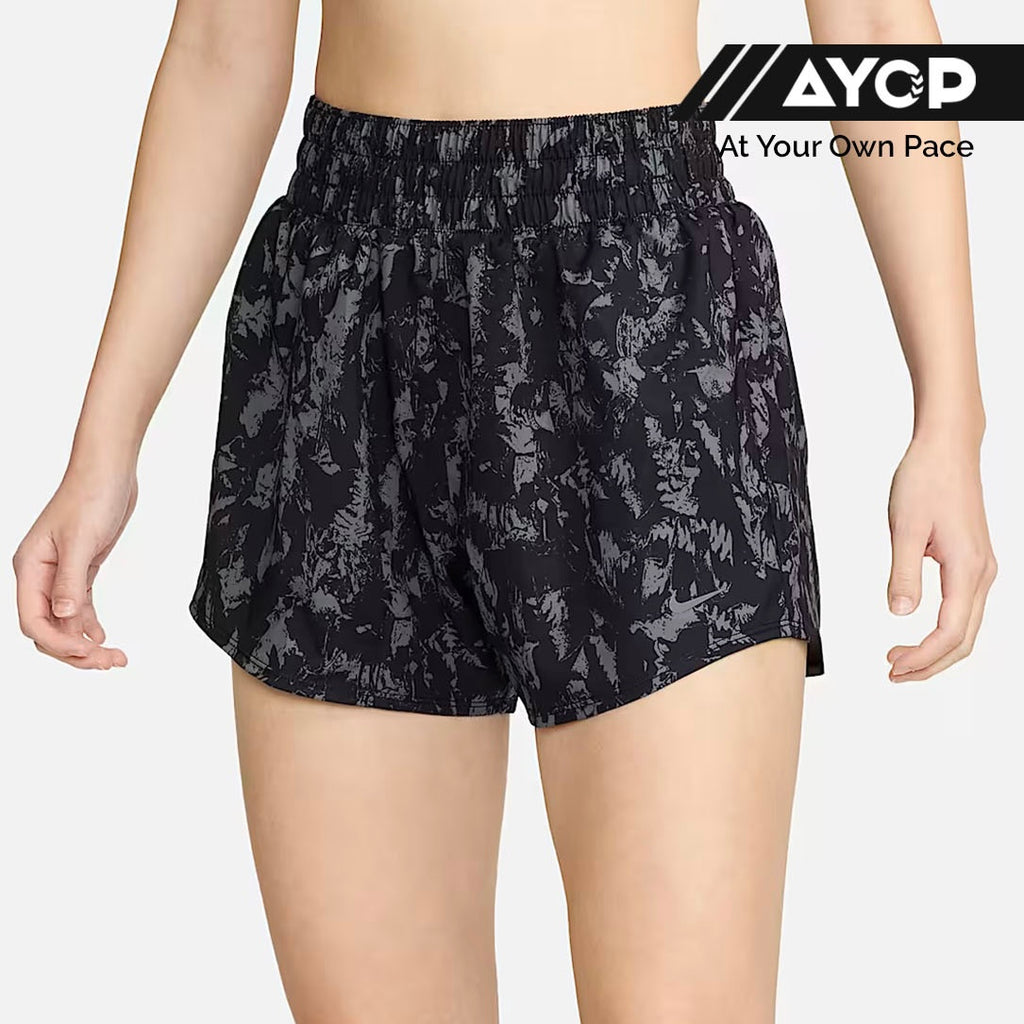 Nike One Tempo Printed Women’s Running Shorts - Black