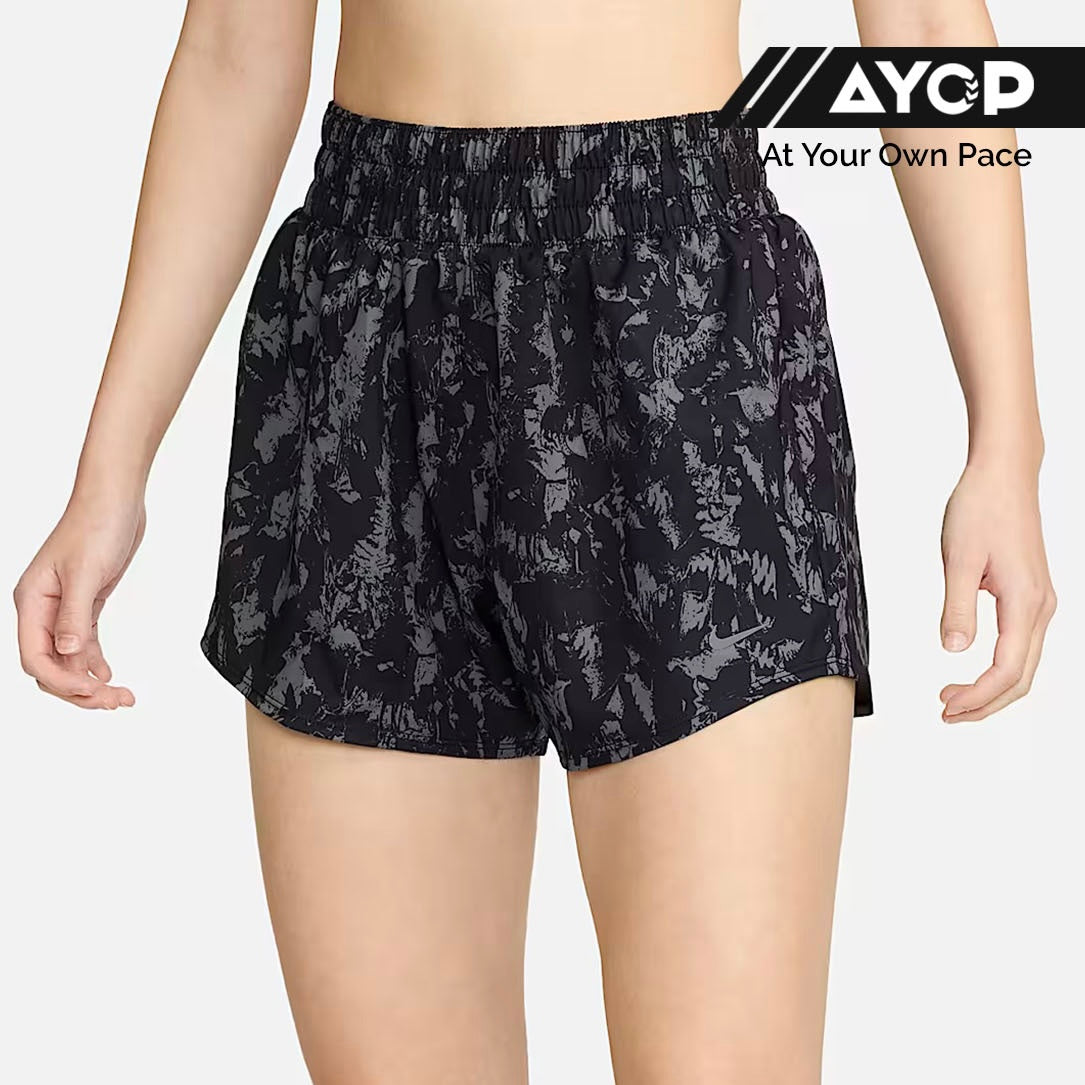 Nike One Tempo Printed Women’s Running Shorts - Black