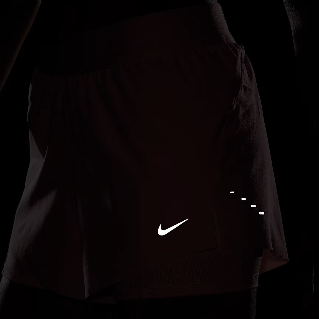 Nike Dri-FIT Swift Mid-Rise 2-in-1 Women's Running Shorts - Atmosphere
