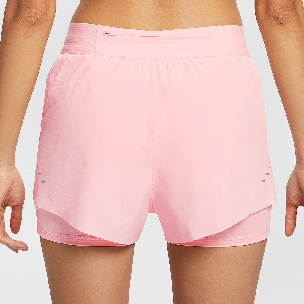 Nike Dri-FIT Swift Mid-Rise 2-in-1 Women's Running Shorts - Atmosphere