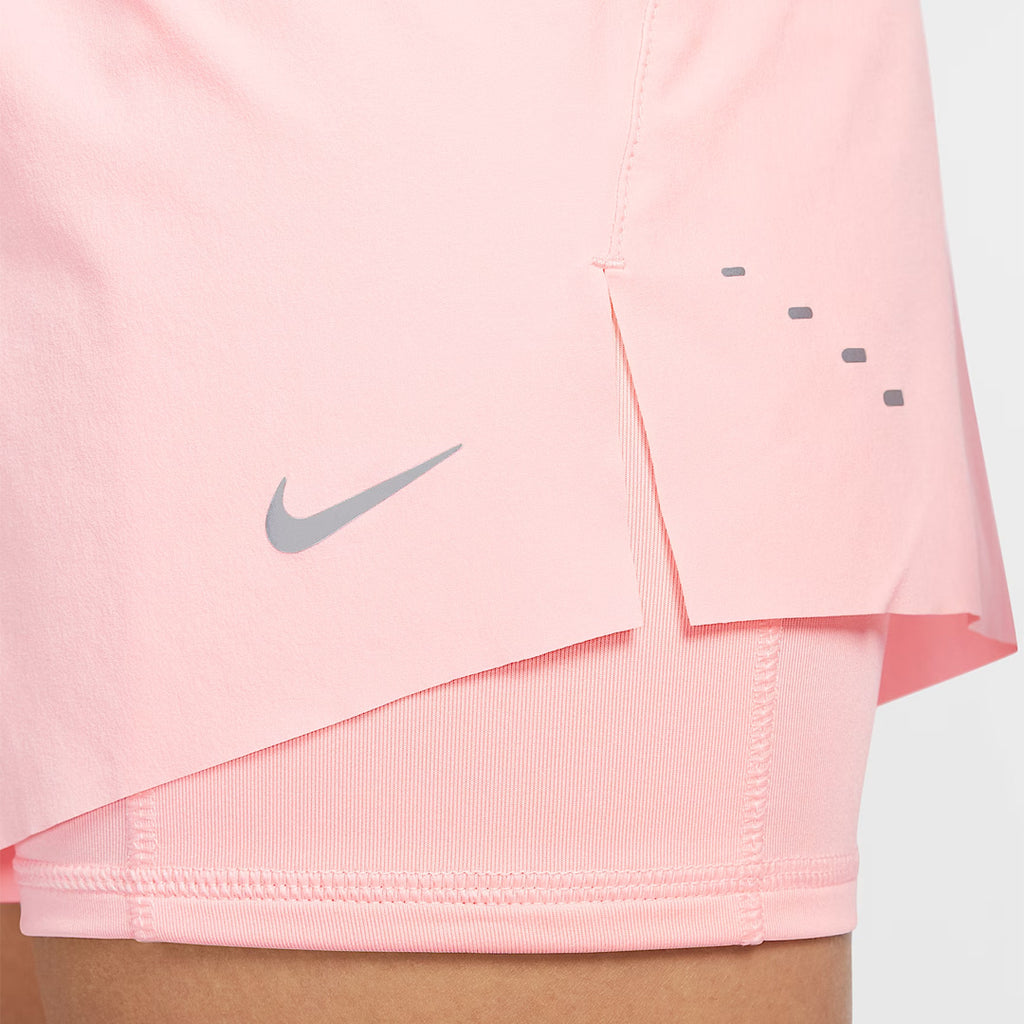 Nike Dri-FIT Swift Mid-Rise 2-in-1 Women's Running Shorts - Atmosphere
