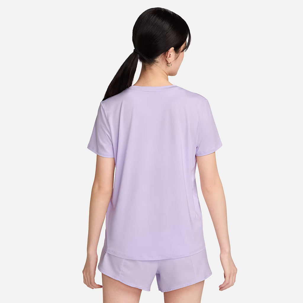 Nike Dri-FIT One Swoosh Women's Running T-Shirt - Lilac Bloom
