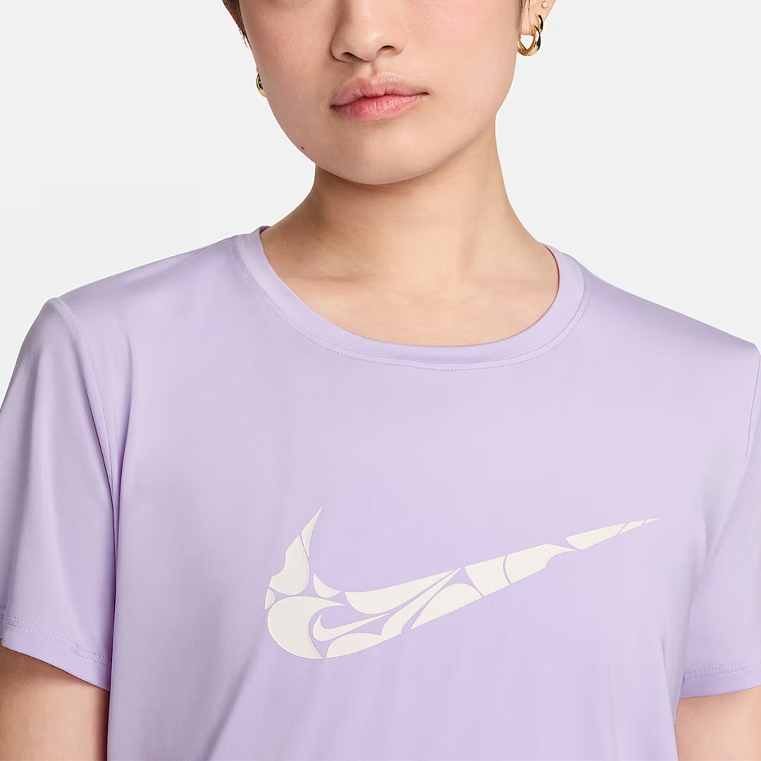Nike Dri-FIT One Swoosh Women's Running T-Shirt - Lilac Bloom