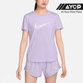 Nike Dri-FIT One Swoosh Women's Running T-Shirt - Lilac Bloom