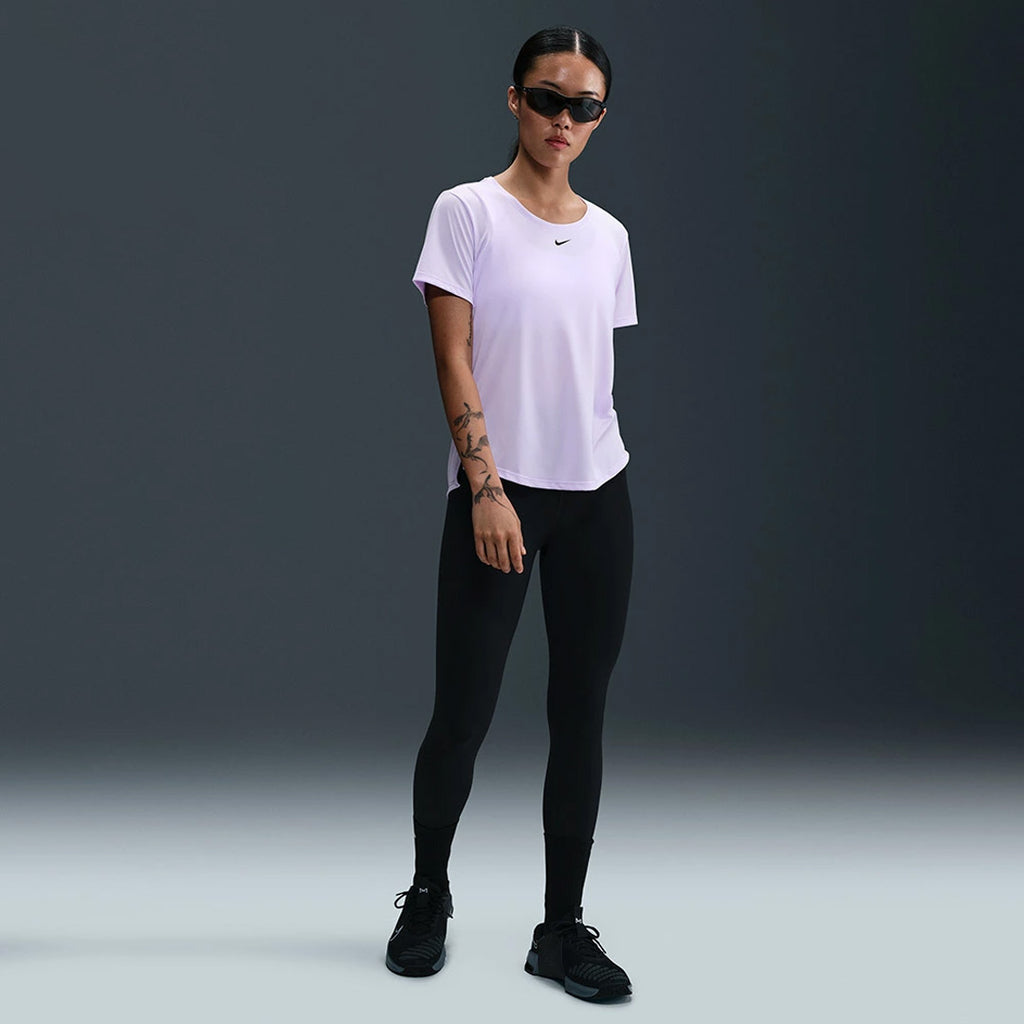 Nike Dri-FIT One Standard-Fit Women's Running T-Shirt - Lilac Bloom