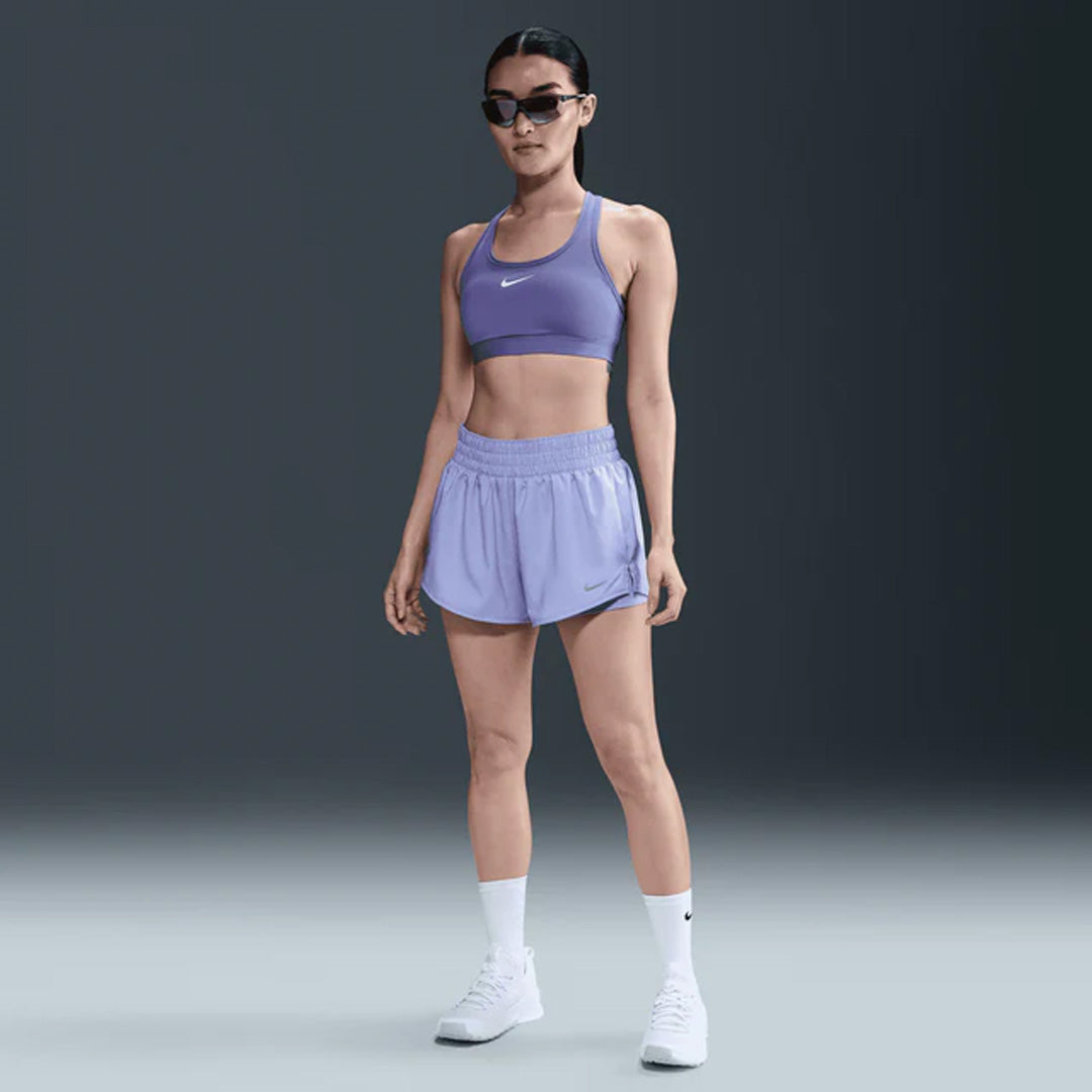 NIKE Swoosh Medium Support Padded Women's Sports Bra - Dusty Amethyst