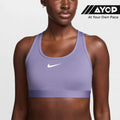 NIKE Swoosh Medium Support Padded Women's Sports Bra - Dusty Amethyst